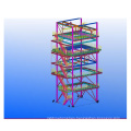 Light Steel Structure Prefabricated High Rise Industrial Building